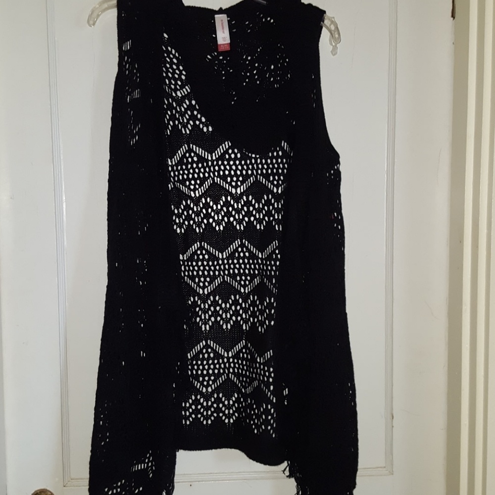 Knitted cover top